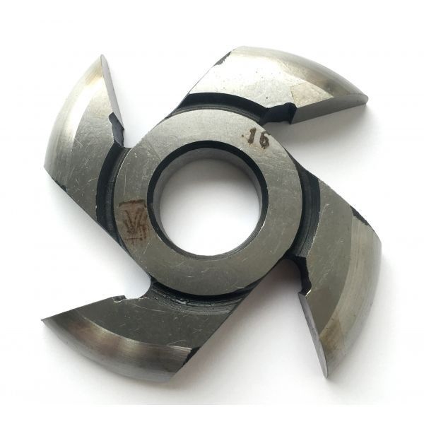 Фреза напівгалтель ліва ІК Р6М5 125х32 R-12 fpg-r-12-left фото