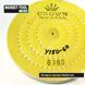 Круг муслиновый желтый CROWN D150 60 слоев KMC-15060y фото 1