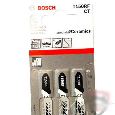 Набір полотен для лобзика Bosch T150RIFF 83 мм HM 3 шт. 2608633105 фото