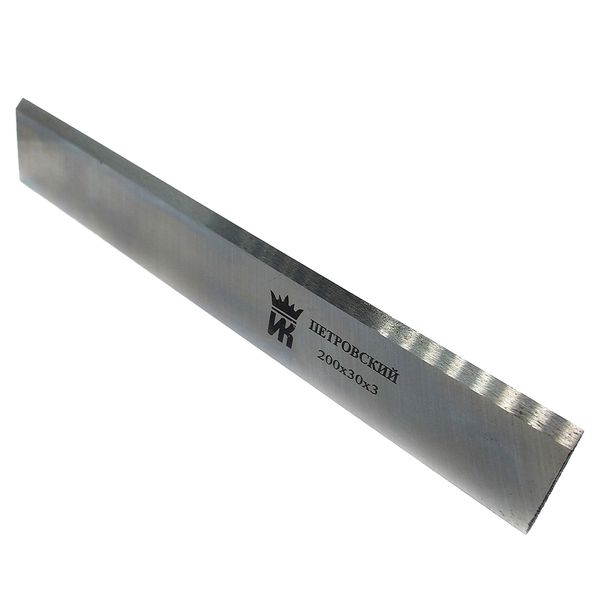 Нож фуговальный ИК L640x30 1ст. nf-1-64030 фото