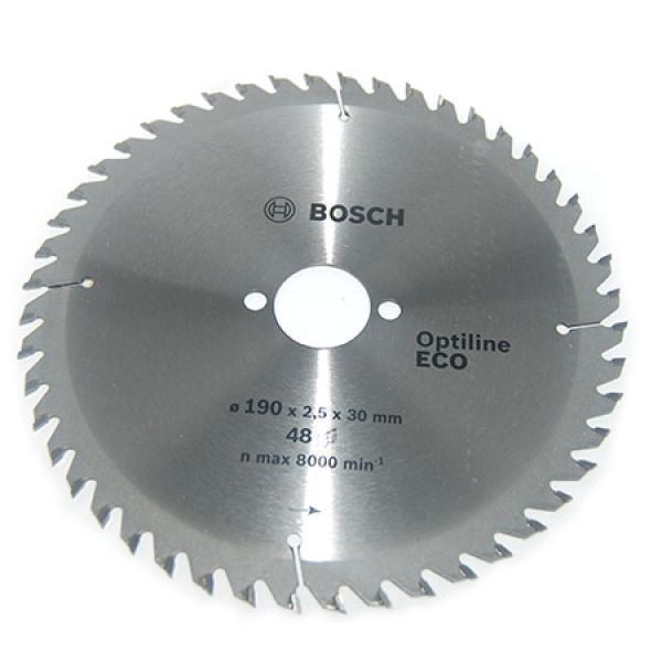 Пильный диск BOSCH 190x30x48z Optiline ECO 2608641790 фото