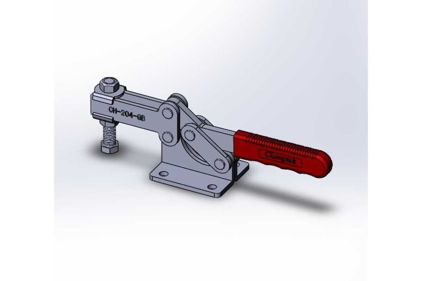 Струбцина прижимная 204GBL (W1200гр, F=6300N, L316) 204GBL фото