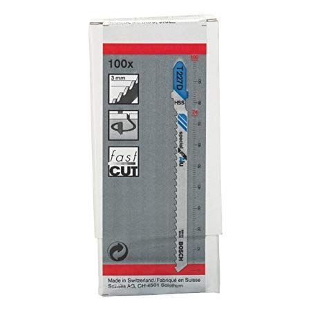 Набір полотен для лобзика Bosch T227D 100 мм HSS 100 шт 2608638382 фото