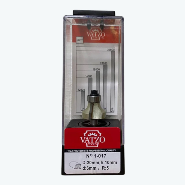 Фреза VATZO 1017 R5 1017-R5V фото