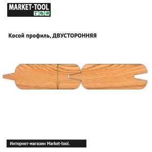 К-кт із 2-х фрез для вагонки 125x32x45 Р6М5 Двостороння VAG-2F-125-14 фото