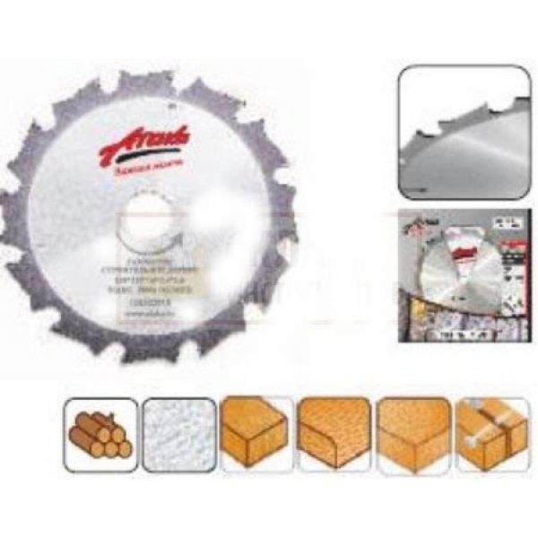 Пильный диск Атака Construct по газобетону 160х16х12z 7088850 фото