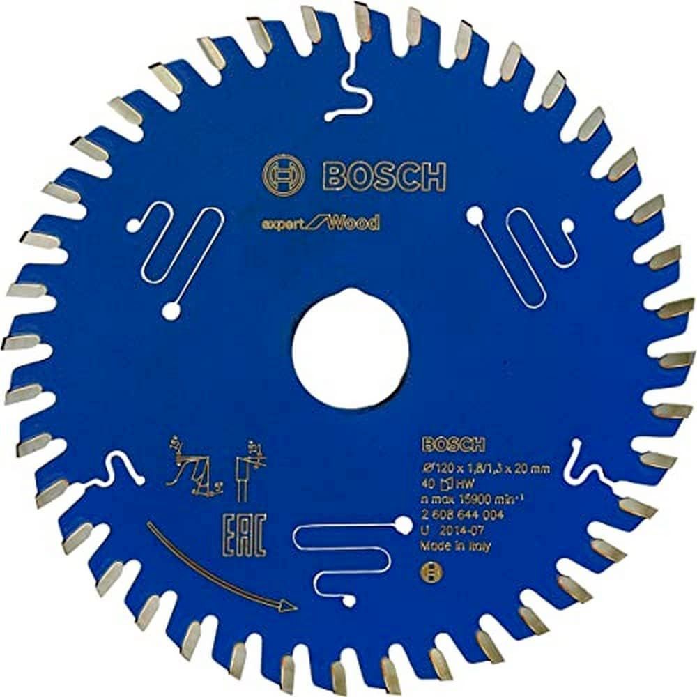 Пильный диск BOSCH 120x20x1,8/1,3 мм 40z Expert for Wood 2608644004 фото