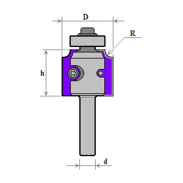 Фреза ГЛОБУС 117 r5 117-r5 фото