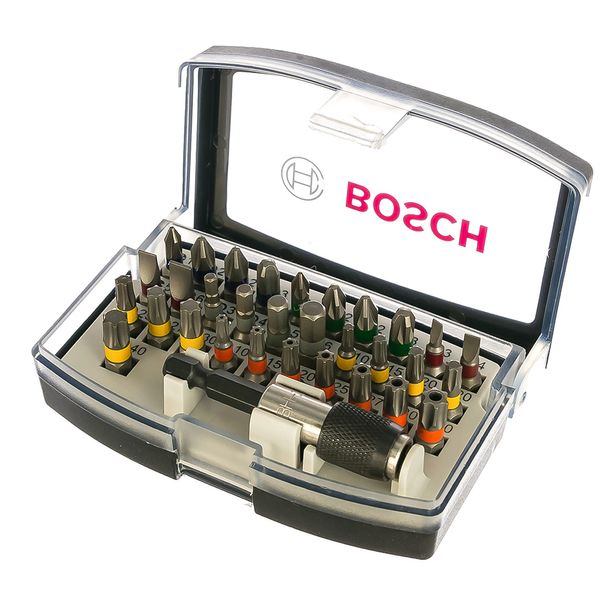 Набір біт Bosch з тримачем, 32 шт. 2607017319 фото