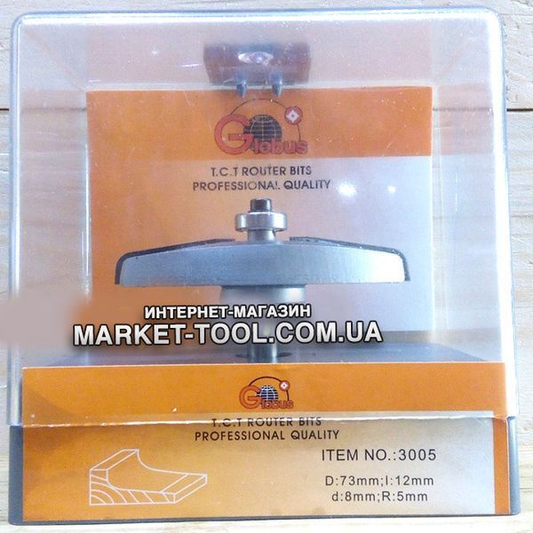 Фреза ГЛОБУС 3005 D73 d8 3005-D73 фото