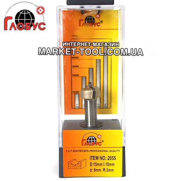 Фреза ГЛОБУС 2055 R3 2055-R3 фото