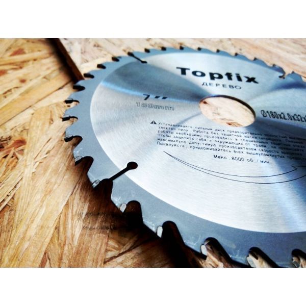 Пильный диск Topfix по дереву 216х30х60z 216-3060TPF фото