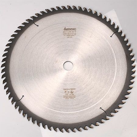 Пильный диск с ТС напайками ІНТЕКС D300 d50 z30 intex-3005030 фото