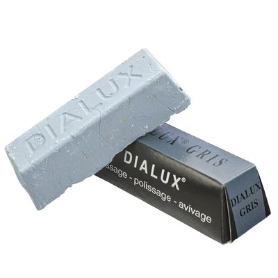 Паста DIALUX GRIS (сіра) для проміжного полірування нержавіючої сталі 110 г PPDG-110 фото