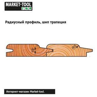 К-кт із 2-х фрез для євровагонки 125x32х25 Р6М5 (R4,5) 21-103В фото