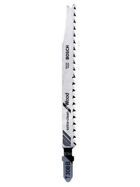 Полотна для лобзика Bosch T308B 117 мм HCS 100 шт 2608900553 фото