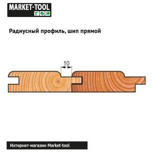 К-кт із 3-х фрез для євровагонки 125x32x20 Р6М5 (R4,5) на фрезер 212-146-2 фото