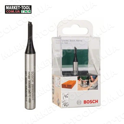 Фреза Bosch 1/4 | 2609256622| D1 3,2 mm, L 7,7 mm, G 51 mm 2609256622 фото
