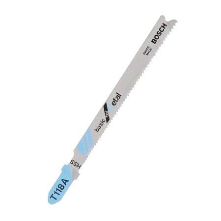 Набор полотен для лобзика Bosch T118A 92 мм HSS 3 шт 2608631511 фото