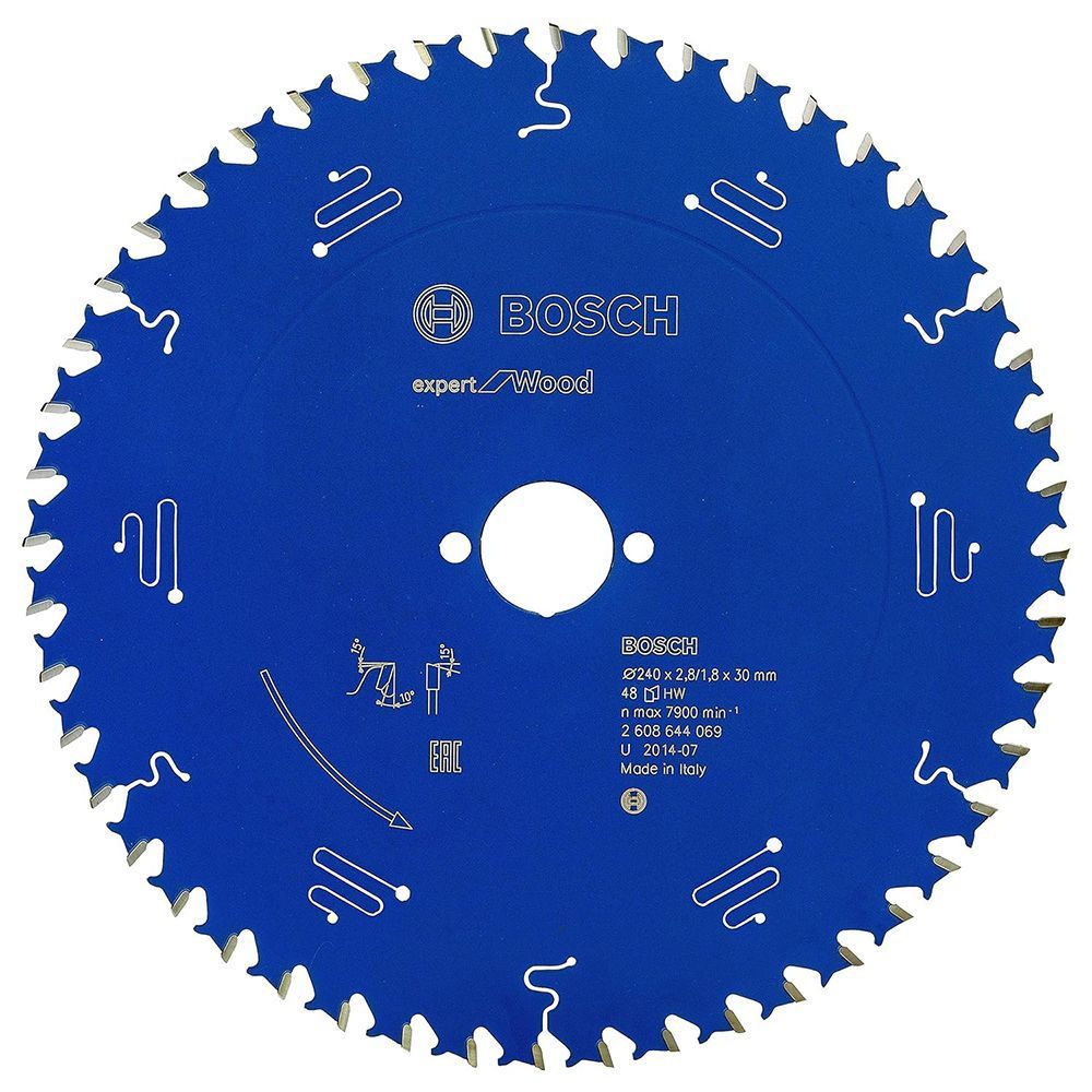 Пильный диск BOSCH 240x30x2.8/1.8x48T Expert for Wood 2608644069 фото