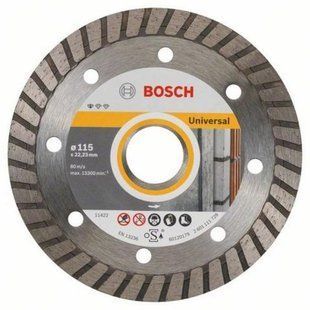 Диск алмазний відрізний Bosch Pf Universal 115х22.23 2608602393 фото