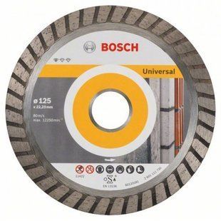 Диск алмазний відрізний Bosch Pf Universal 125х22.23 2608602394 фото