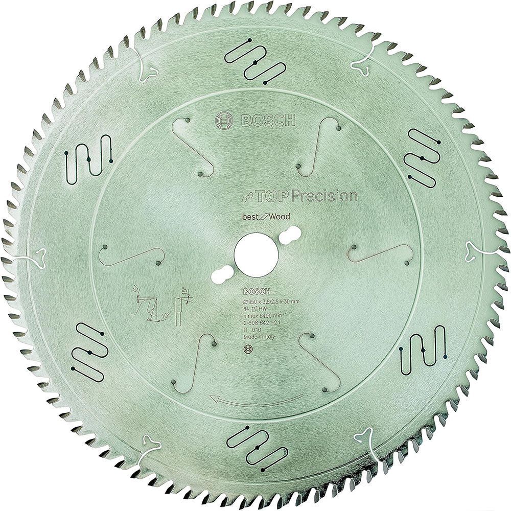 Пильний диск BOSCH 350x30x3,5/2,5 мм 84z Best for Wood 2608642121 фото