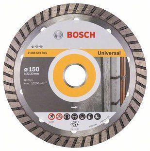 Диск алмазний відрізний Bosch Pf Universal 150х22.23 2608602395 фото
