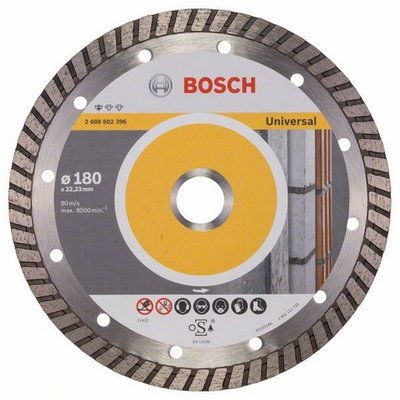 Диск алмазний відрізний Bosch Pf Universal 180х22.23 2608602396 фото