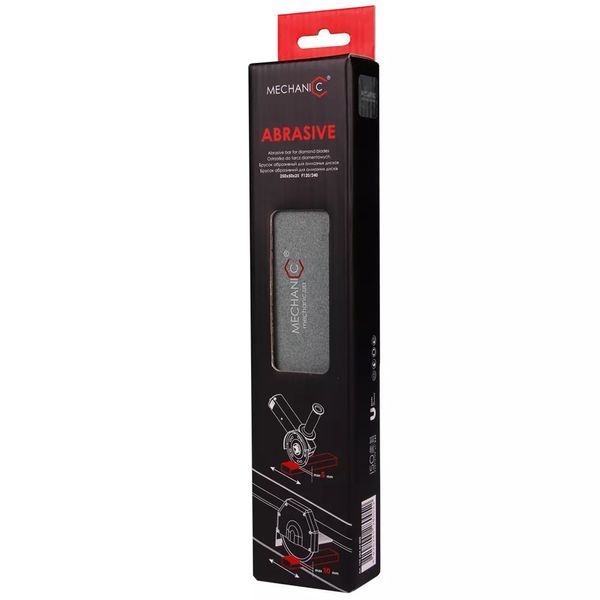 Брусок абразивний MECHANIC 250х50х25 F120/240 для заточування алмазних дисків 19568444000 фото