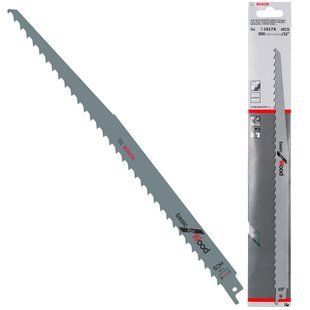 Полотно BOSCH S 1617 K по необработанной древесине, без гвоздей, 5 шт. 2608650679 фото