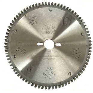 Пильный диск ГЛОБУС 250 x 30 мм, Z 80 по алюминию, ДСП, МДФ 250-3080G фото