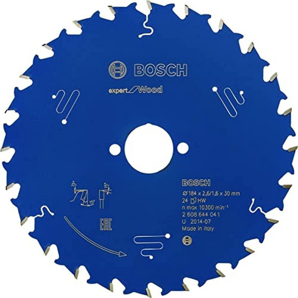 Пильний диск BOSCH 184x30x2,6/1,6x24T Expert for Wood 2608644041 фото
