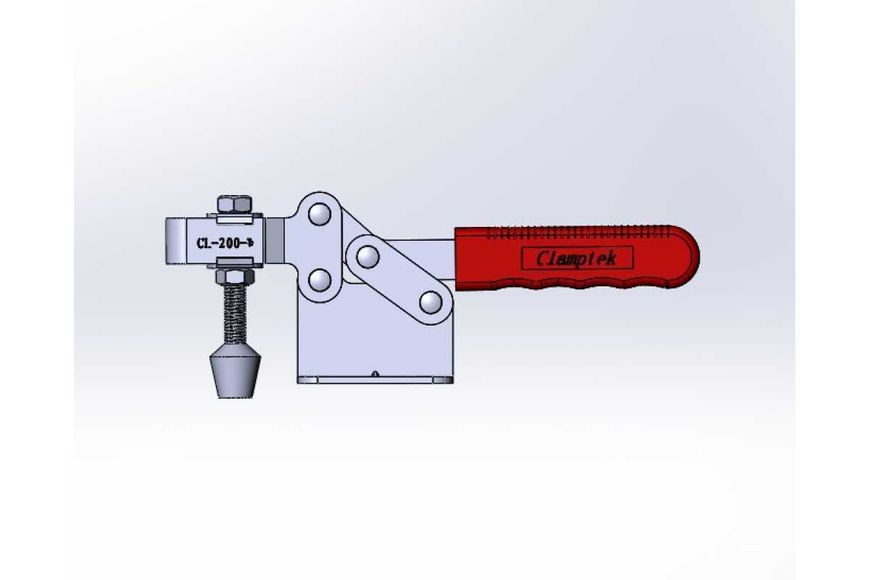 Струбцина прижимная 200WH (W636гр, F=4000N, h100, L240) 200WH фото